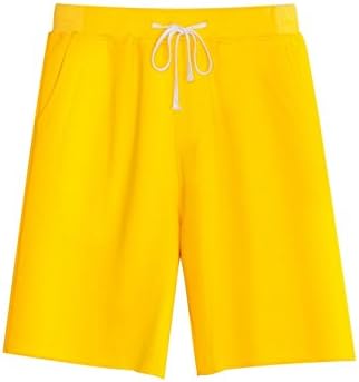 KEYBUR Men's Casual Classic Fit Cotton Elastic Jogger Gym Lightweight Comfort Shorts