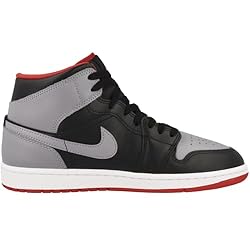 Nike Air Jordan 1 Mid Men's Shoes Black/Cement