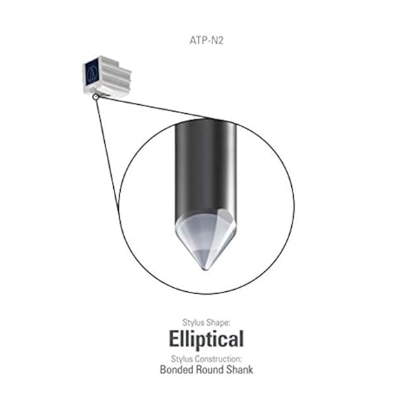 Audio Technica púa / aguja de repuesto ATP-N2 - Imagen 3