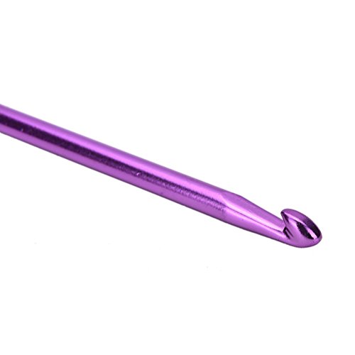 11 Different Size Multicolour Aluminum Tunisian/afghan Crochet Hook Needle by DINGJIN