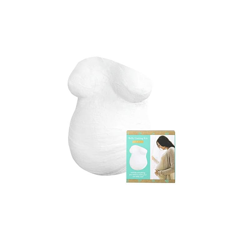 Kate & Milo Belly Casting Kit, Pregnancy Keepsake Making Kit, Easy To Make DIY Plaster Cast Baby Bump Keepsake, Gift For…