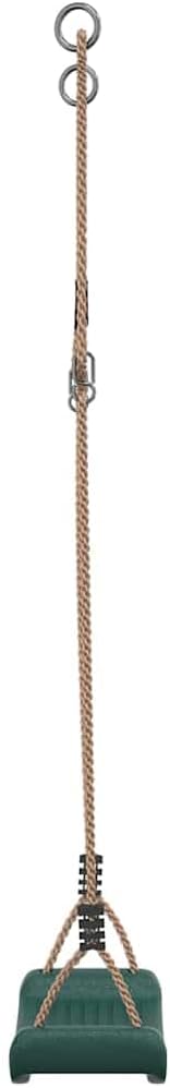 vidaXL Green Outdoor Swing Seat for Kids, Adjustable Rope, Weather-Resistant view 6