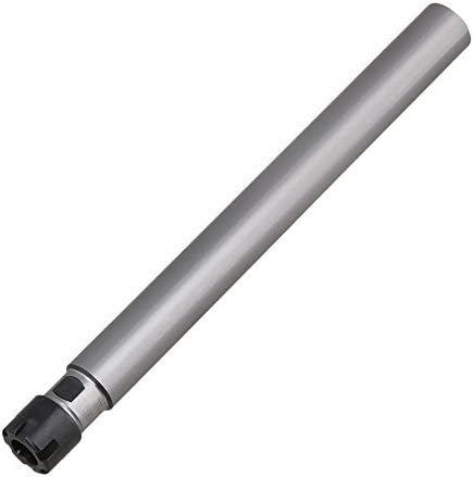 CNBTR Silver 40CR CNC Straight Shank Collet Chuck Stand Milling Lathe Extension Rod (C16-ER11M-150L)