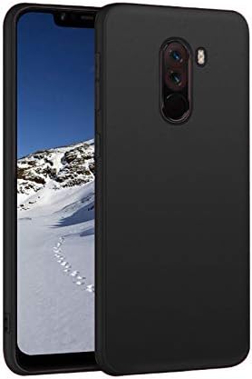 Soft Silicone Gel Bumper Case Xiaomi Pocophone F1 - Black