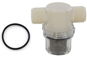 Hypro 3350-0079 Nylon Line Strainer with 1700-0064 Buna O-Ring (Bundle, 2 Items)