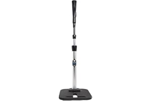 Tanner Tees Pro Batting Tee | Pro Style Tee for Baseball, Softball, Slow Pitch | Adjusts 26-43” | Age 8 up | Durable Weighted