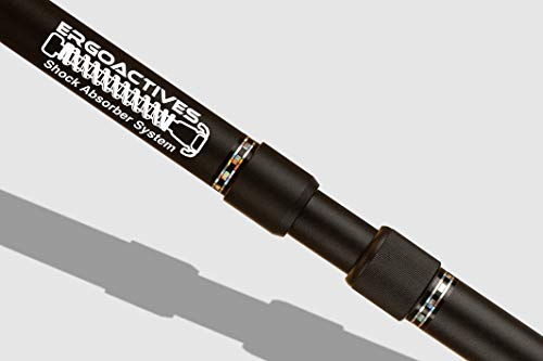 New Ergocane 2G by Ergoactives As Seen On TV. Shock Absorber Fully-Adjustable Ergonomic Cane (Matte Black Design)