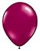 Qualatex Sparkling Burgundy Biodegradable Latex Balloons, 11-Inches (10-Units)