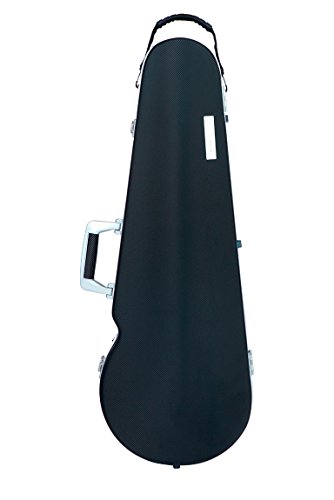 Bam Panther Contoured Viola Case, Black