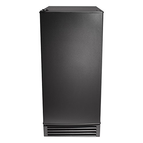 Maxx Ice MIM50V Energy Star Built-In Undercounter 50Lb Ice Maker 14.6in in Black - REFURBISHED