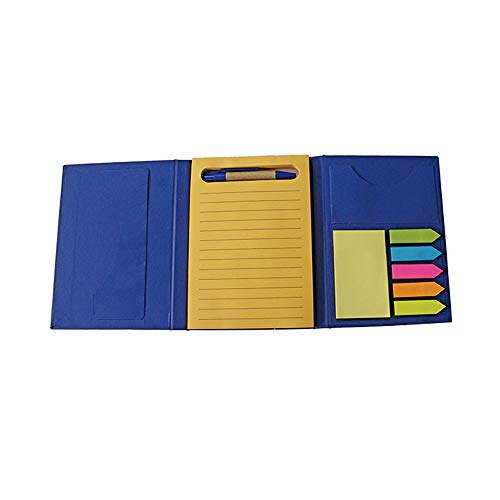 PR Brand Three Fold Diary with Sticky Note and Mini Pen