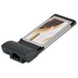 Syba SD-EXP24010 ExpressCard 34mm Gigabit 10/100/1000 Mbps NIC LAN Network Card