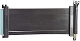 Oikabio PCIe 4.0 16X Riser Cable GPU Extender 90 Degree Graphics Card 10cm view 3