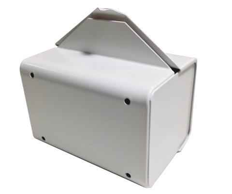SD2012R-10 Sanitary Napkin Tampon Disposal Bag Dispenser - White, Roll Format - 10 Units