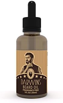 Darwin's Beard Oil Formula Full of Vitamins for a Fuller, Longer, &amp; Thicker Beard | Made In USA | Dandruff Remover &amp; Stops Itching | Best Practice to Use Everyday | 1 oz