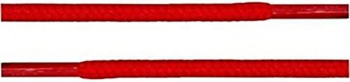 Pixel Shoestring - Round Athletic Shoe String shoelace Sneaker 45 inch ROUND SHOELACES Color Red