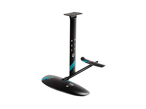 Pagaia Doppia AZTRON Style II In Alluminio - 4 Sezioni, Unisex Adulto, Colore Nero E Bianco