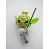Green Elf Voodoo String Doll Keychain