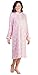 Calida Women's Soft Cotton Long Sleeve Mandarin Collar Short Gown 33800