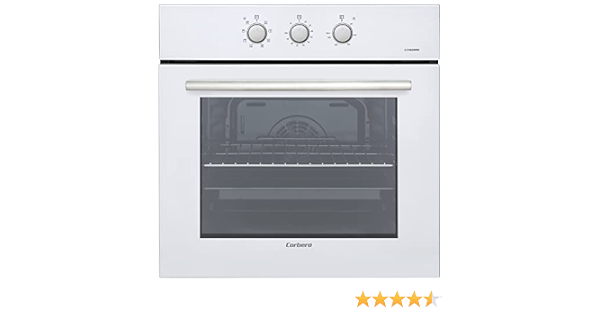 Corberó CCH620MW Hornos Multifunción Dimensiones 60x60x58, Capacidad 65L,  Blanco, Multifunción, 8 Programas, Luz Interior, Puerta Doble Cristal Fácil  Limpieza, 2500W Potencia Total, E. Energética A : Amazon.es: Grandes  electrodomésticos