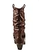 REFRESH Women Wild-02 Western Style Cowboy Boots,Tan,8.5