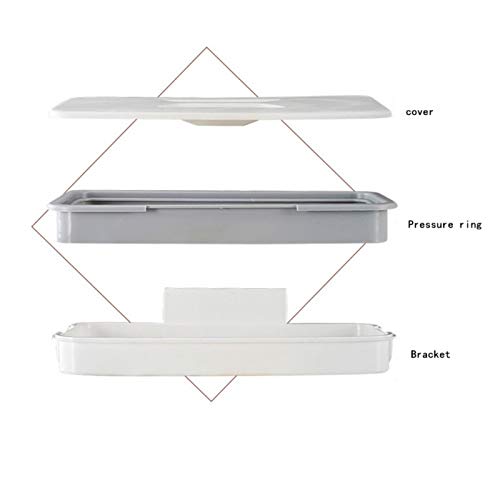 JISETY Cabinet Rubbish Rack Garbage Bag Storage Shelf Kitchen Door Back Holder Trash Bags Stand New