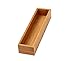 YBM HOME Bamboo Drawer Organizer Box Multi-Use Storage for Junk Drawer, Office, Home, Kitchen, Bedroom, Children Room, Craft, Sewing, and Bathroom, 3x12x2 Inch