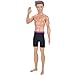 E-TING Cool Beach Swimsuit Bathing Doll Clothes One-piece Swimwear for Ken Dolls New Look (Black)