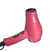 BERTA 1875Watts Folding Handle Hair Dryer Ceramic Negative Ionic Blow Dryer with Nozzle Compact for Children & Traveling