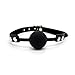 Ball Gag Black Silicone Gag