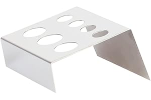 Tattoo Ink Cup Holder Stainless Steel Pigment Cup Stand 7 Holes Permanent Makeup for Tattoos Inks Tattoo Storage Tool