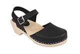 Lotta From Stockholm Low Wood Low Heel Clogs in