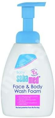 Dermatological Foam Cleaning face and body Baby, 400 ml Sebamed