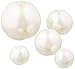 Pearls Vase Filler Table Scatter Confetti Assorted Marble Bulk 14mm 20mm 30mm (Ivory)