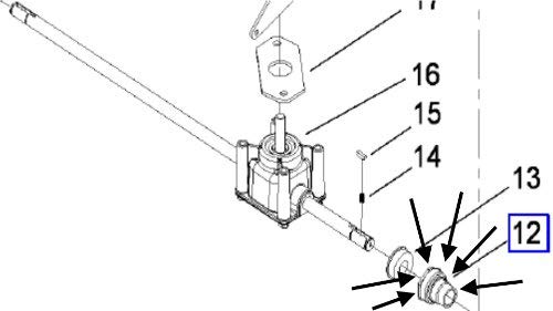 Toro 108-9779 Bushing Retainer HOC