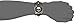 Nemesis Men's 926FRB Heavy Duty Skull Series Analog Display Japanese Quartz Grey Watch