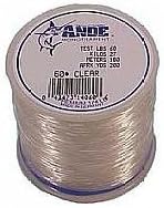 Ande A1-25C Premium Monofilament, 1-Pound Spool, 25-Pound Test, Clear Finish by ANDE