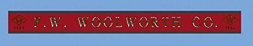 Lights4Models 44-2002 Sm F. W. Woolworth Billboard Sign by Miller Signs