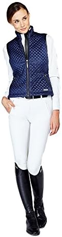 Asmar Equestrian Spring Quilted Vest Navy Medium