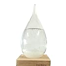 WELLDONE  present Creative Stylish Desktop Drops Storm Glass Crafts Weather bottle Forecast Bottle Barometer(large)