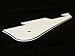 3 Ply Guitar Pickguard Fits Les Paul LP Guitar - WHITE (A93)