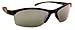 Sea Striker Wave Runner Polarized Sunglasses, Black Frame, Silver Mirror Lens