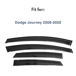 IMMORTAL GROUP Window Visor Compatible with Dodge