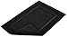 Amazon Basics Banded Bath Mat, Black