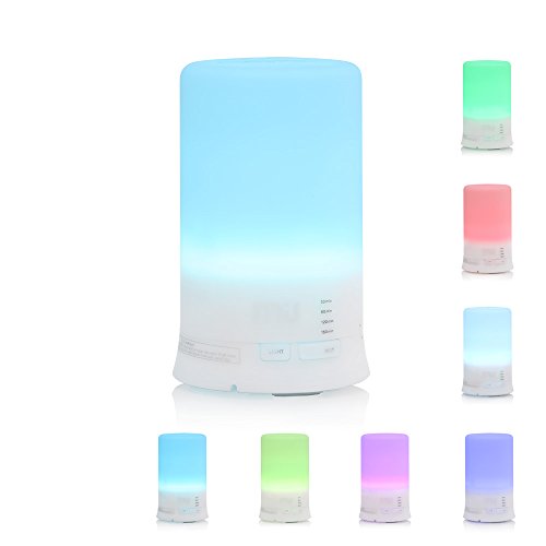 Essential Oils Diffuser, MIU COLOR 100ml Aromatherapy diffuser 7 Color Changing Aroma Diffuser, Large Mist Humidifier, Home Diffuser.
