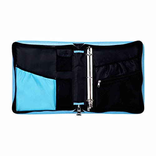 Vaultz Locking Zipper Binder, 2.28" x 11.22" x 14", Koala Pattern