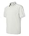 Hanes Men's ComfortBlend EcoSmart Jersey Polo, White, XL