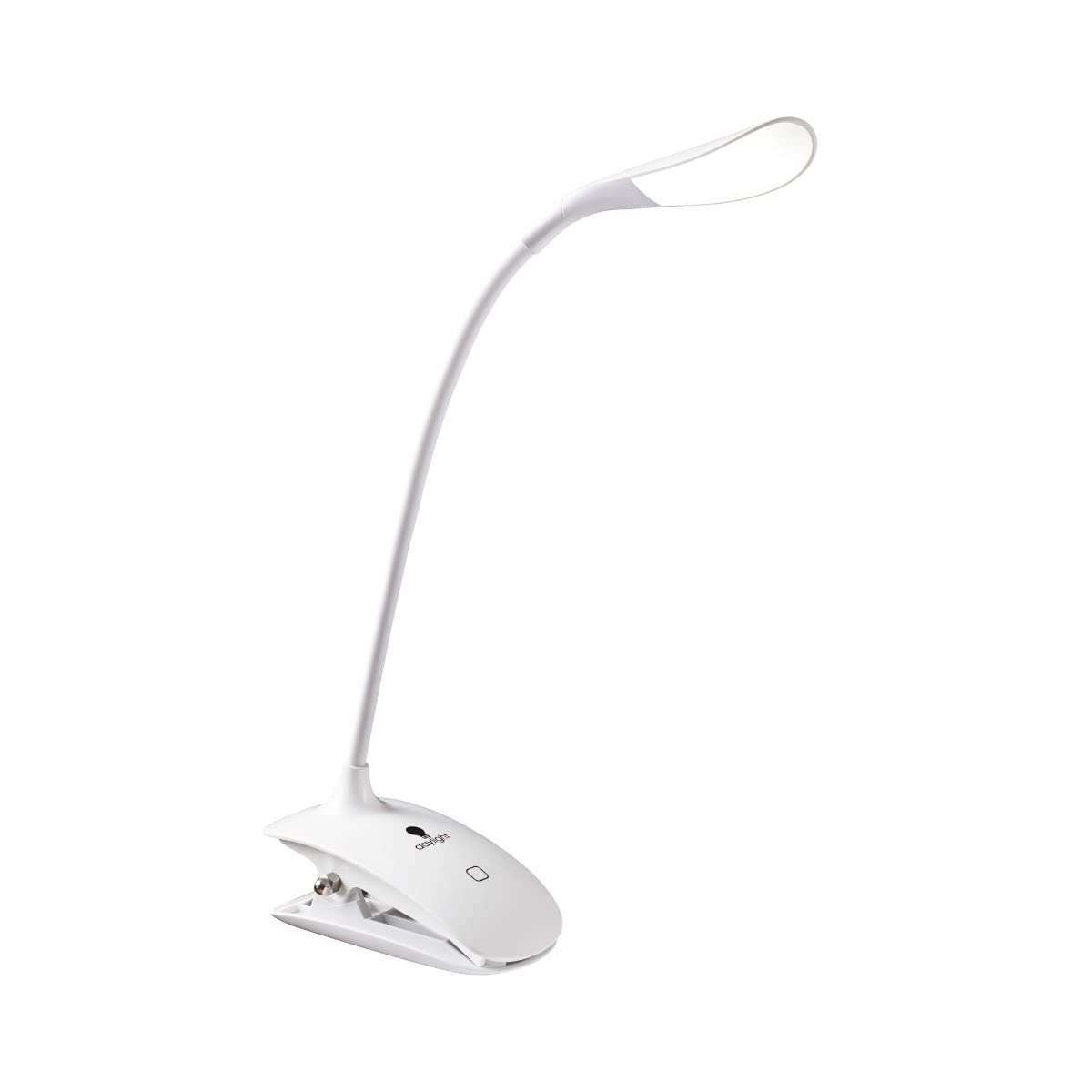 Daylight Company DN1380 Smart Clip-on Lamp, White, 12.00 x 35.00 x 5.60 cm