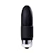 Buyeverything Finger Vibrant Toy for Couple - Black Silicone Wonderful Finger Massager Stimulation Vibrating Waterproof Body Massager Toys