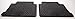 OEM Genuine 2016 2017 Kia Optima All Weather Rubber Floor Mats Set (Complete Set)